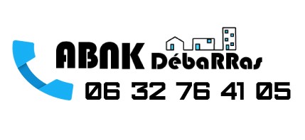 Logo avec téléphone Abnk-Débarras.
